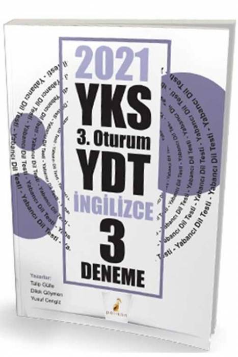Pelikan 2021 YKS YDT İngilizce 3 Deneme Sınavı Pelikan Yayınları