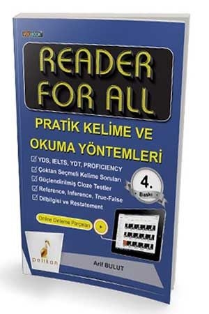 Pelikan 2021 Reader For All Pratik Kelime ve Okuma Yöntemleri Pelikan Yayınevi