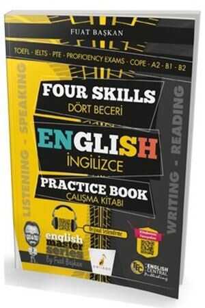 Pelikan Four Skills English Practice Book - Dört Beceri İngilizce Çalışma Kitabı Pelikan Kitabevi