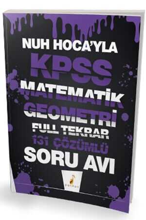 Pelikan Nuh Hocayla KPSS Matematik Geometri Soru Avı 131 Çözümlü Soru Pelikan Yayınları