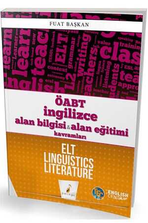 Pelikan ÖABT İngilizce Alan Bilgisi ve Alan Eğitimi Kavramları ELT Linguistics Literature Pelikan Yayınevi
