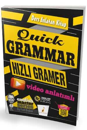 Pelikan Quick Grammar Hızlı Gramer Video Anlatımlı Ders Anlatan Kitap Pelikan Yayınevi