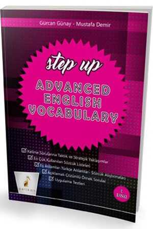 Pelikan Yayınları YDS TOEFL IELTS Step Up Advanced English Vocabulary