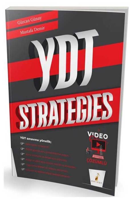 Pelikan YDT Strategies Video Çözümlü Soru Bankası Pelikan Yayınları