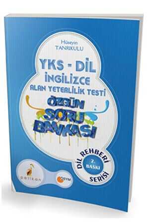 Pelikan YKS-DİL İngilizce Alan Yeterlilik Testi Özgün Soru Bankası Pelikan Yayınları