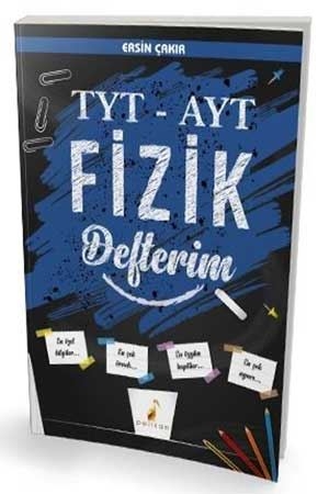Pelikan YKS TYT AYT Fizik Defterim Pelikan Yayınevi