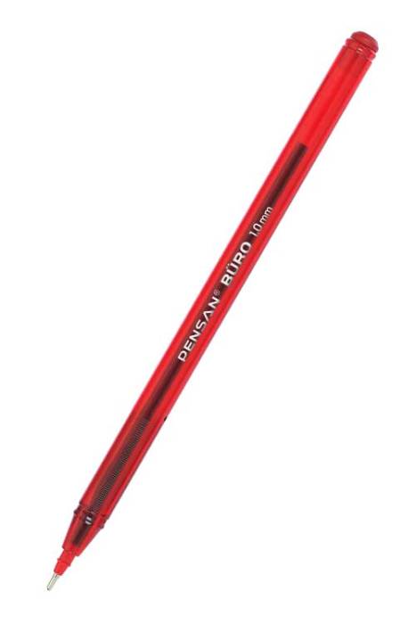 Pensan Büro Tükenmez Kalem Kırmızı 50 Adet Kutu