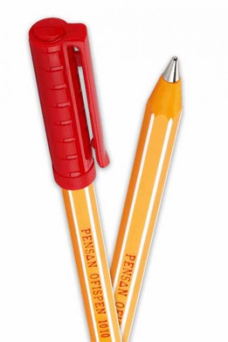 Pensan Ofispen Kırmızı Tükenmez Kalem