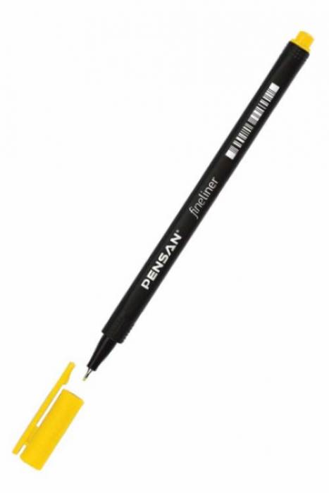 Pensan Sarı Fineliner Kalem 6500-6