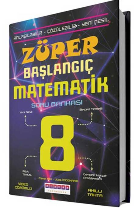 Platon 2021 Züper Başlangıç Matematik 8 Soru Bankası Platon Yayınları