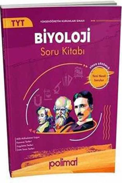 Polimat TYT Biyoloji Video Çözümlü Soru Bankası Polimat Yayınları
