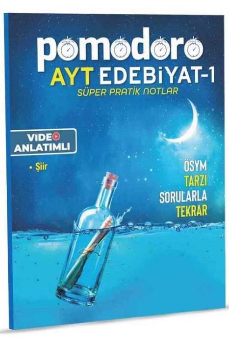 Pomodoro YKS AYT Edebiyat-1 Süper Pratik Notlar Pomodoro Yayınları