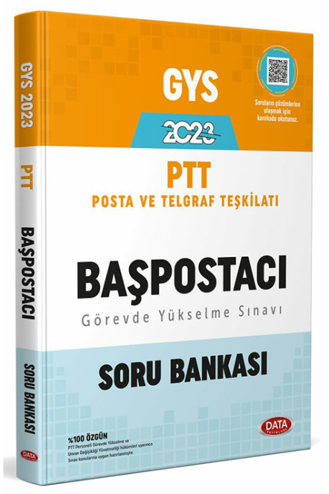 Posta ve Telgraf Teşkilatı PTT GYS Başpostacı Soru Bankası Data Yayınları