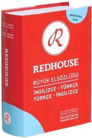 Redhouse Büyük El Sözlüğü İngilizce-Türkçe Türkçe-İngilizce Genişletilmiş Baskı Redhouse Yayınları