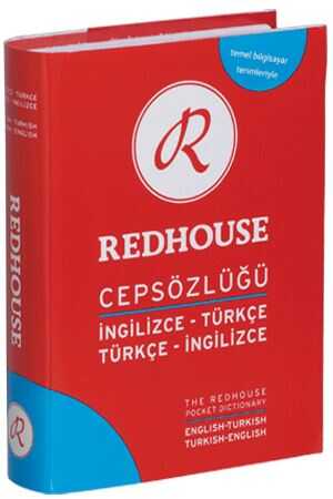Redhouse Cep Sözlüğü İngilizce-Türkçe Türkçe-İngilizce Redhouse Yayınları