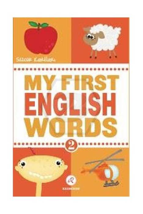Redhouse My First English Words - 2 (Sözcük kartları) Redhouse Yayınları