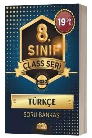 Robert 8. Sınıf Class Seri Model Soru Çözümlü Türkçe Soru Bankası Robert Yayınları FIRSAT ÜRÜNLERİ