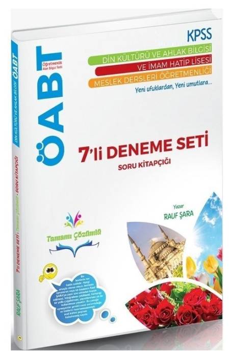 Şara Akademi ÖABT Din Kültürü ve Ahlak Bilgisi 7 Deneme Çözümlü - Rauf Şara Şara Akademi Yayınları