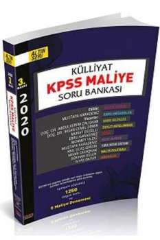 Savaş 2020 KPSS Maliye Külliyat Soru Bankası Savaş Yayınları - Thumbnail