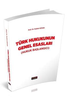 Savaş 2021 Türk Hukukunun Genel Esasları Savaş Yayınları - Thumbnail