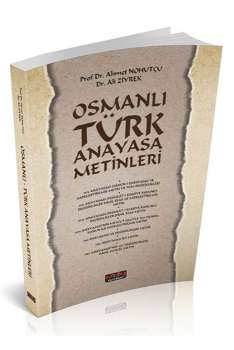 Savaş Osmanlı Türk Anayasa Metinleri Savaş Yayınevi - Thumbnail