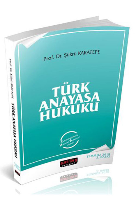 Savaş Türk Anayasa Hukuku Savaş Yayınevi
