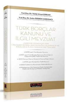 Savaş Türk Borçlar Kanunu ve İlgili Mevzuat Savaş Yayınları