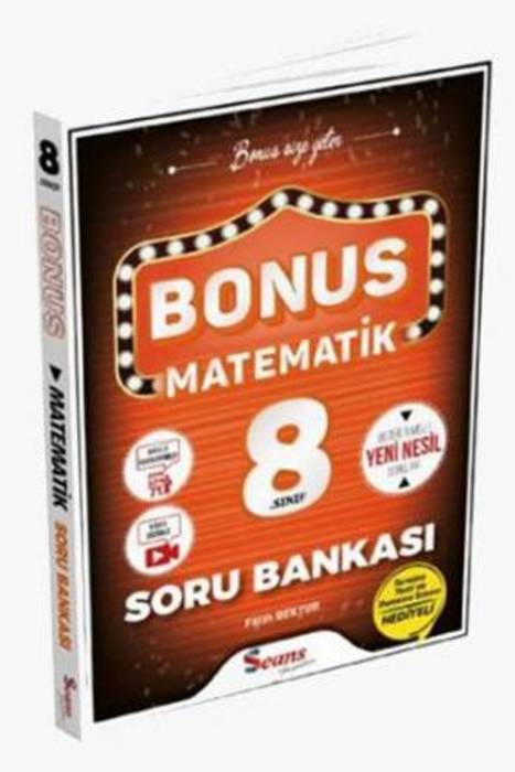 Seans 8.sınıf Bonus Matematik Soru Bankası Seans Yayınları