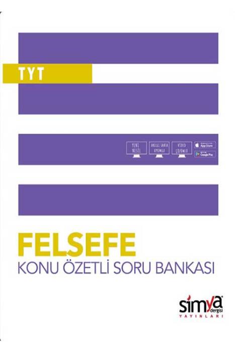 YKS TYT Felsefe Premium Konu Özetli Soru Bankası Simya Yayınları