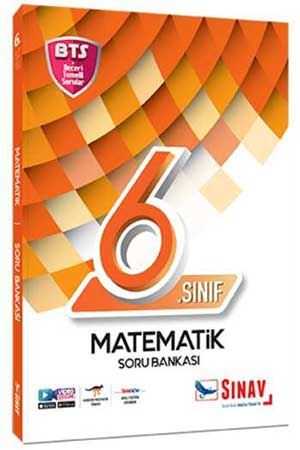 Sınav 6. Sınıf Matematik Soru Bankası BTS Sınav Yayınları