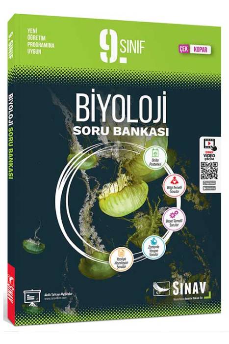 Sınav 9. Sınıf Biyoloji Soru Bankası Sınav Yayınları