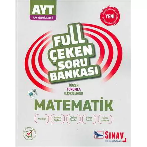 Sınav AYT Full Çeken Matematik Soru Bankası Sınav Yayınları FIRSAT ÜRÜNLERİ