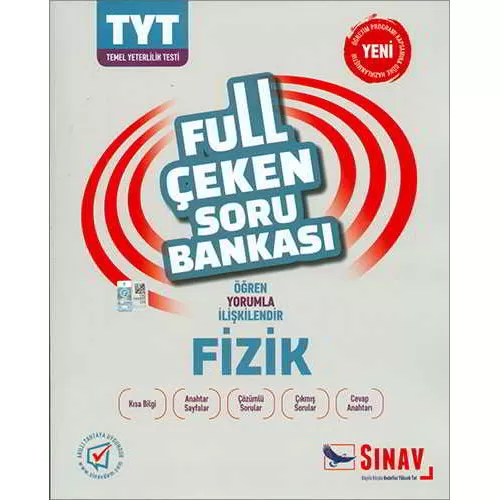 Sınav Full Çeken TYT Fizik Soru Bankası Sınav Yayınları FIRSAT ÜRÜNLERİ