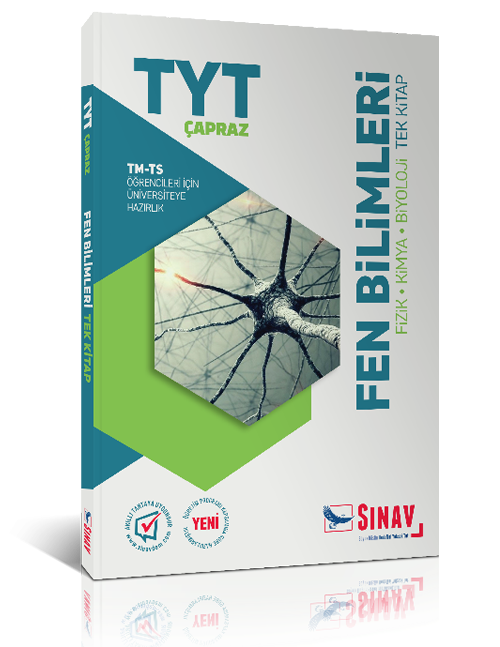 Sınav TYT Çapraz TM TS Öğrencileri İçin Fen Bilimleri Tek Kitap Sınav Yayınları