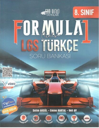 Son Viraj 8. Sınıf LGS Türkçe Formula 1 Soru Bankası Son Viraj Yayınları