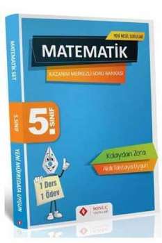 Sonuç 5. Sınıf Matematik Kazanım Merkezli Soru Kitapçığı Seti Sonuç Yayınları - Thumbnail