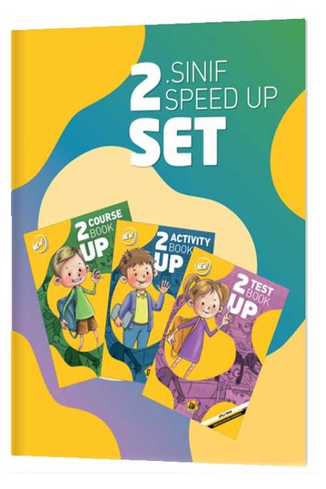 Speed Up 2. Sınıf Test + Activity + Course Book 3 lü Set Speed Up Publishing