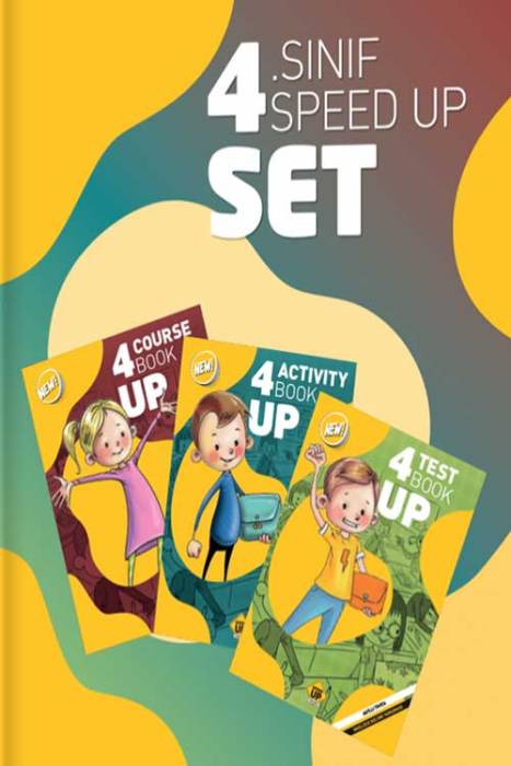 Speed Up 4. Sınıf Test + Activity + Course Book 3 lü Set Speed Up Publishing