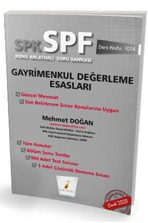 Pelikan SPK SPF 1014 Gayrimenkul Değerleme Esasları Konu Anlatımlı Soru Bankası Pelikan Yayınları