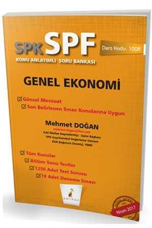 Pelikan SPK SPF 1008 Genel Ekonomi Konu Anlatımlı Soru Bankası Pelikan Yayınları