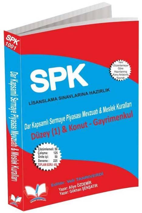 SPK SPF Lisanslama 1001 Dar Kapsamlı Sermaye Piyasası Mevzuatı ve Meslek Kuralları Düzey 1 Konut Gayrimenkul Roper Yayınları