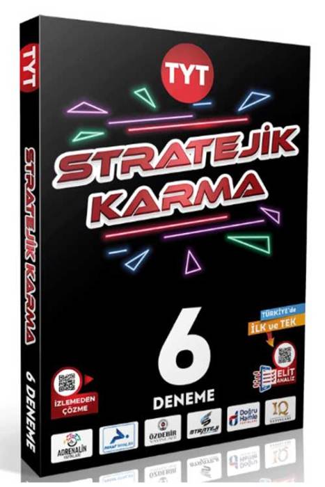 TYT Stratejik Karma 6 Fasikül Deneme Strateji Yayınları