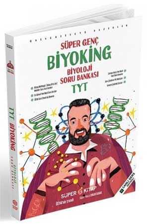 Süper Kitap TYT Biyoloji Soru Bankası Biyoking Süper Genç Serisi Süper Kitap Yayınları