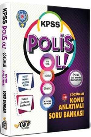 Takip KPSS Polis Ol Konu Anlatımlı Hedef Odaklı Çalışma Kitabı Soru Bankası Takip Yayınları