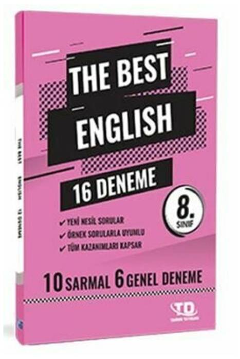 Tandem 8. Sınıf Otorite The Best English 16 Deneme Tandem Yayınları