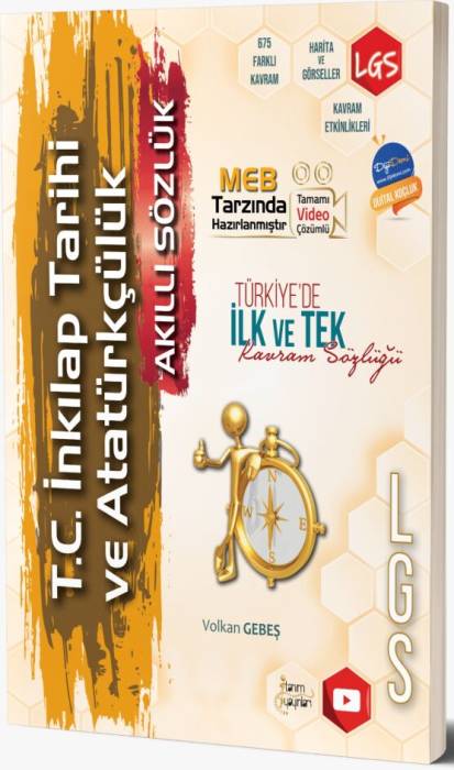 Tanım LGS T.C İnkılap Tarihi ve Atatürkçülük Akıllı Sözlük Tanım Yayınları 