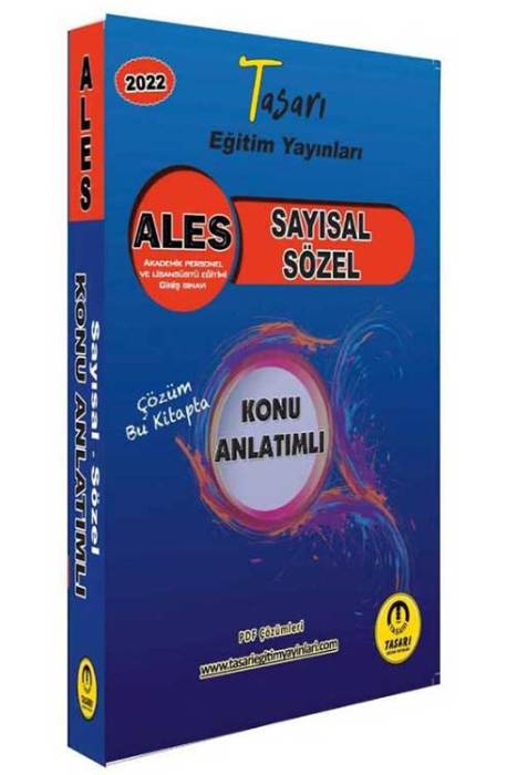 Tasarı Akademi ALES Matematik-Türkçe Konu Anlatımı Tasarı Akademi Yayınları