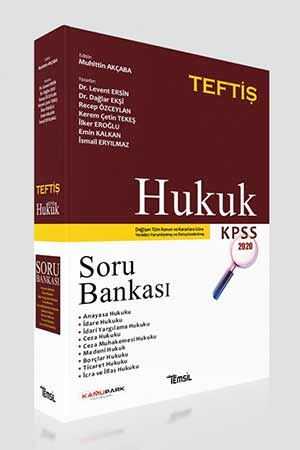 Temsil 2020 KPSS A Grubu Teftiş Hukuk Soru Bankası Çözümlü Temsil Yayınları