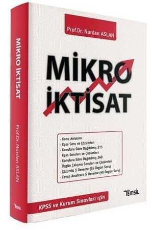 Temsil KPSS Mikro İktisat - Nurdan Aslan Temsil Yayınları