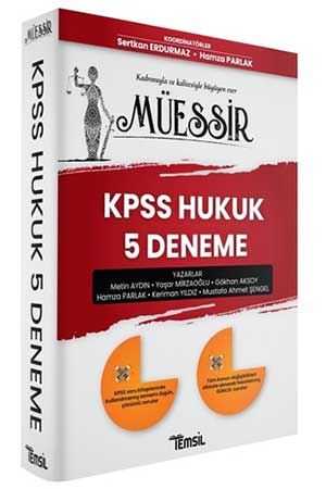 Temsil Müessir 2020 KPSS Hukuk 5 Deneme Temsil Yayınları